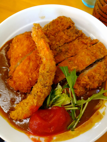 「【水無月の一杯】ぶっかけデミグラトマトカレー(c)2000円」@MENYA 食い味の道有楽の写真