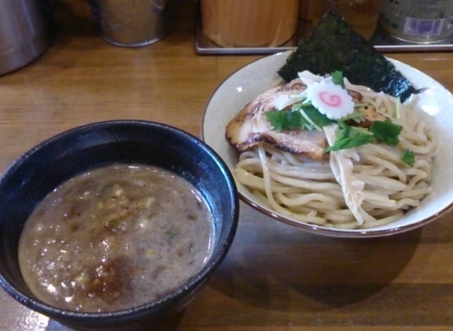 「濃厚魚介つけ麺」@馳走麺 狸穴の写真