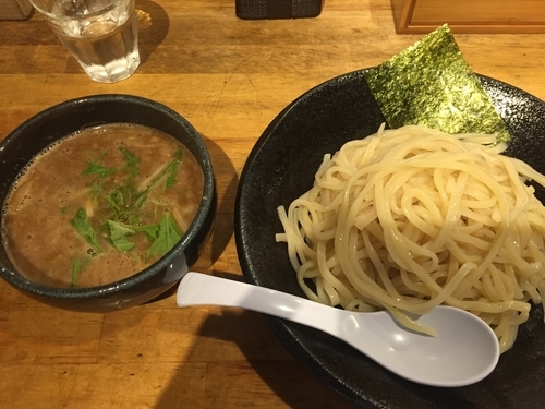 「雀つけ麺」@つけ麺 雀 アメ村本店の写真