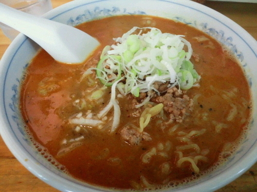 「担々麺 800円」@ら～めん石狩の写真