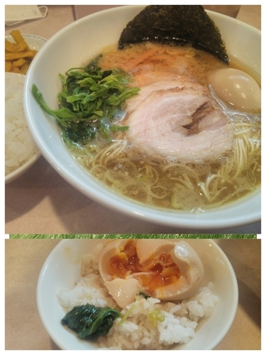 「らーめん(並)細麺&味玉」@らーめん将貴の写真
