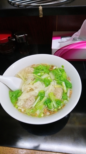 「エビワンタン麺850円」@錢爺の写真