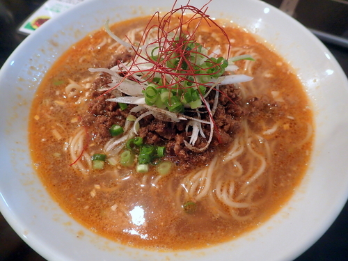 「【期間限定】坦々麺」@人力俥の写真