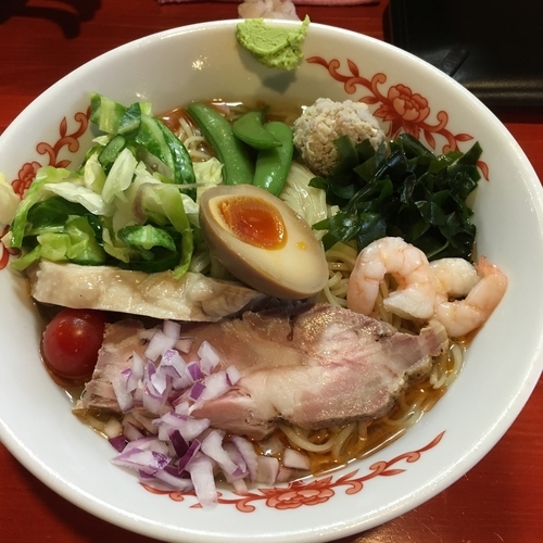 「限定 冷やし塩」@讃岐ラーメン はまんど横須賀の写真