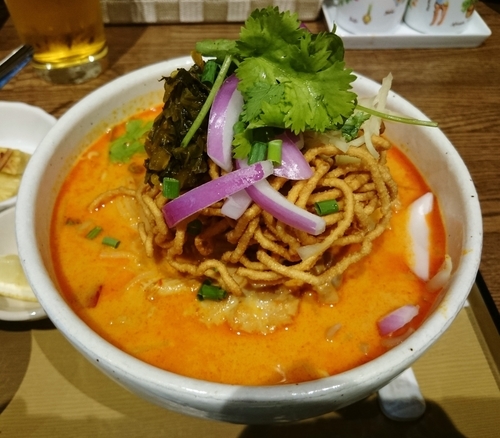 「カオソーイ　880円」@本格タイ料理 バンセーン 水道橋店の写真