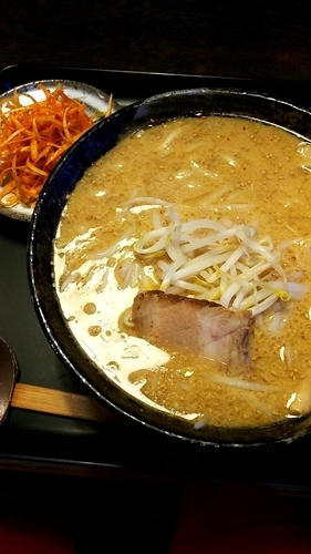 「辛ネギ味噌ラーメン(大盛り)」@もちもちの木 味噌 蓮田店の写真