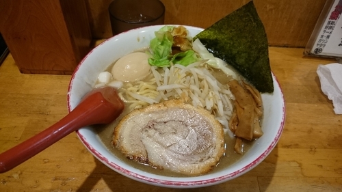 「きら星特製とんこつラーメン(大盛無料)」@きら星の写真