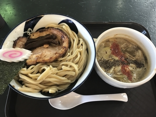 「福島鶏白湯のつけそば 900円」@麺処若武者 弐號店 みどり湯食堂の写真