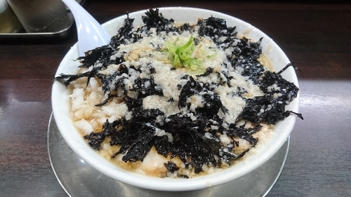 「岩のりらーめん(大油・玉ねぎ増)」@らーめん潤 蒲田店の写真