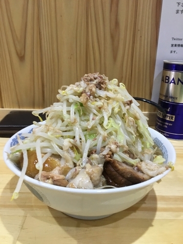 「ラーメン小ヤサイアブラ」@ラーメン寿々㐂の写真