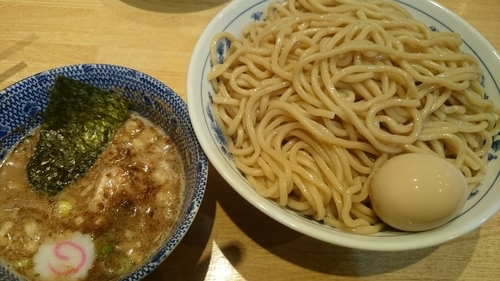 「味玉つけめん(900円)+特盛(200円)」@くり山の写真