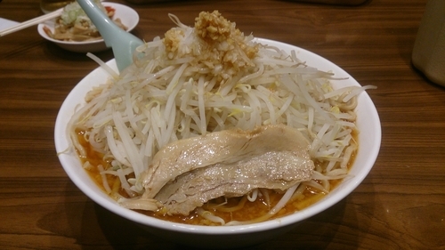 「味噌ふじ麺750円+理事長450円」@東池袋大勝軒 うさぎ家の写真