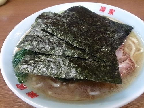 「こってりとんこつラーメン 小」@樂家の写真