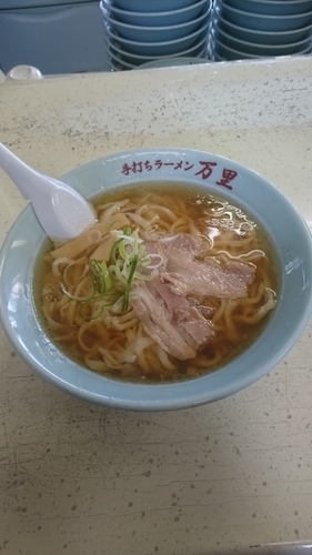 「手打ちラーメン」@万里の写真