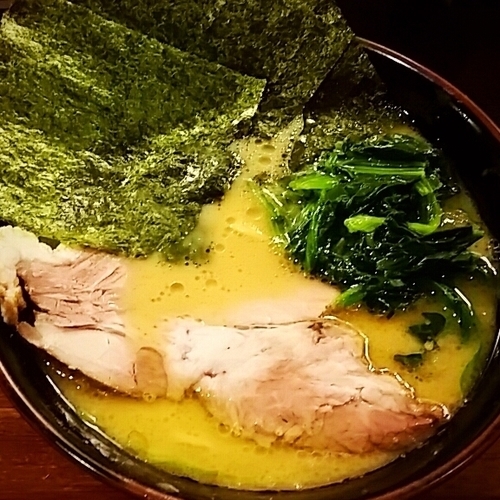 「ラーメン　６７０円」@横浜家系ラーメン 剛力家の写真