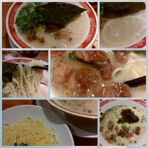 「あっさりとんこつLight屋台味790円＋味玉＋替玉」@ラー麺ずんどう屋 目黒店の写真