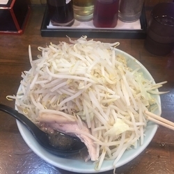さぶろうラーメンプチ、野菜増し、油少なめ、ショウガ