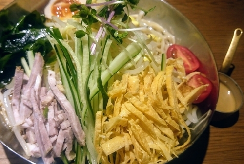 「冷やし中華（夏限定）＋大盛り」@中華そば 二階堂の写真