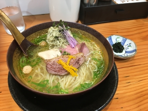 「白だし鶏そば」@麺LABOひろの写真