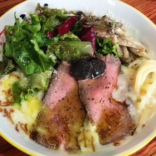 「神の手の『白』麺」@麺昇 神の手の写真