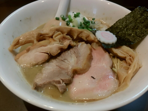 「【限定】コク煮干しそば1000円」@おおぜき中華そば店の写真