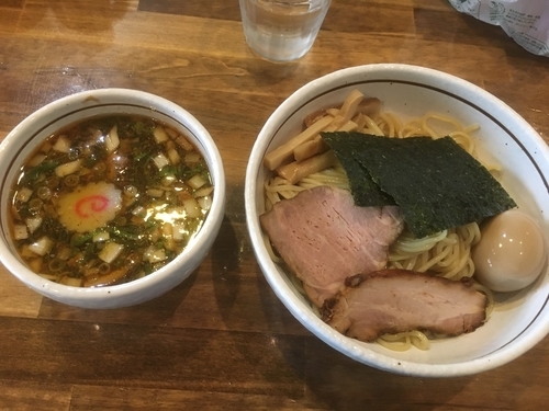 「特製つけそば1000円」@BASSOの写真