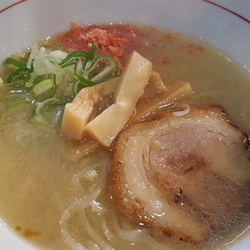 海老そば海鮮塩白湯