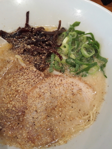 「白丸　替え玉」@博多一風堂 新潟店の写真