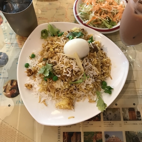 「マトンビリヤーニセット」@ケララバワンの写真