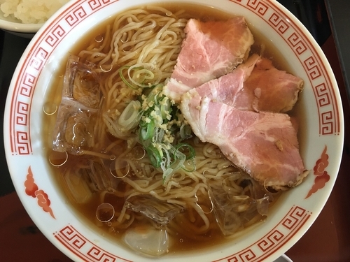 「【限定】冷やがけ中華そば 700円」@松屋製麺所の写真