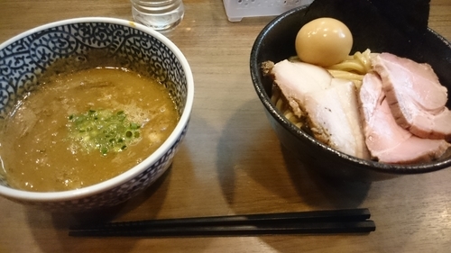 「特製つけ麺」@煮干しつけ麺 宮元の写真