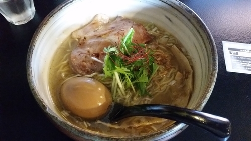 「味玉らーめん塩」@麺屋宗 -sou- 高田馬場本店の写真