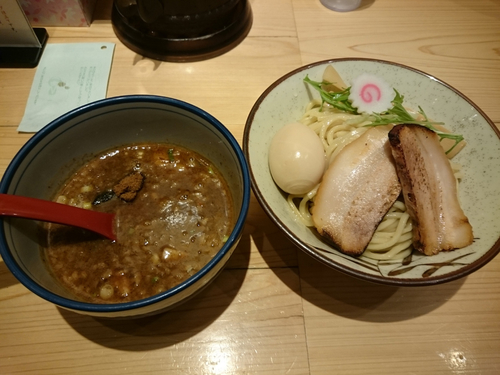 「特製つけ麺 並盛」@つけ麺屋 銀四郎の写真
