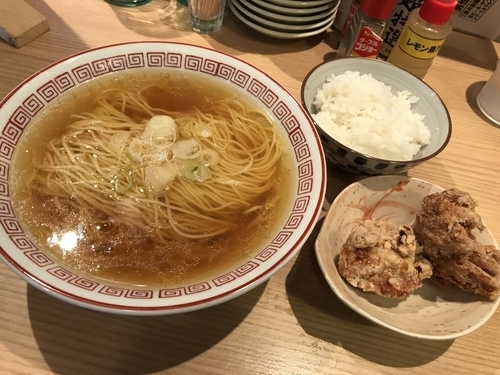 「かけラー定食 600円」@おやつラー専科 チキチキGOGOの写真