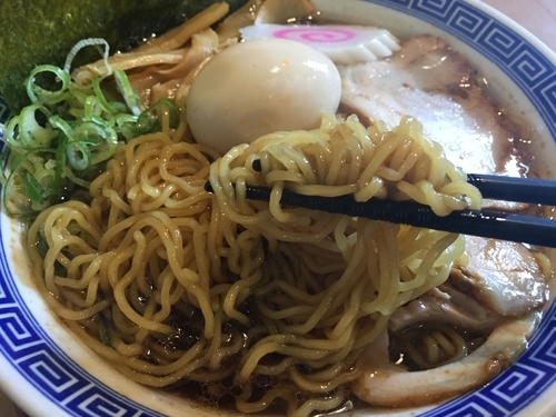 「特製黒中華そば（大盛）」@Kitamoto 優勝軒の写真