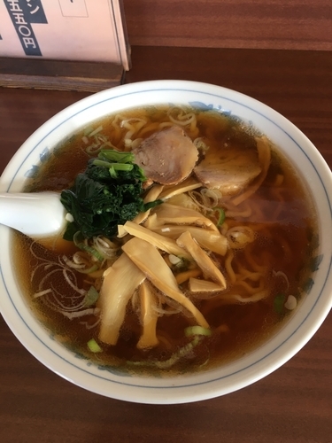 「会津ラーメン（550¥）」@ばんげや食堂の写真