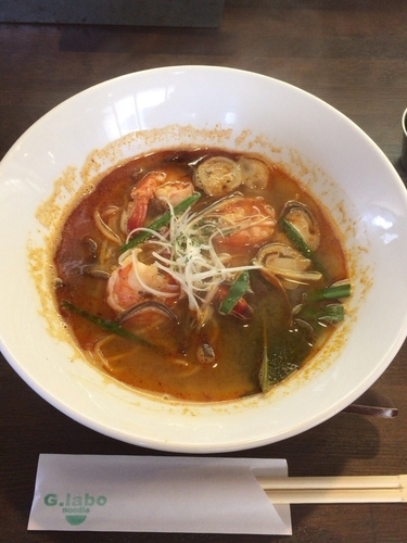 「トムヤムラーメン」@G.Labo Noodleの写真