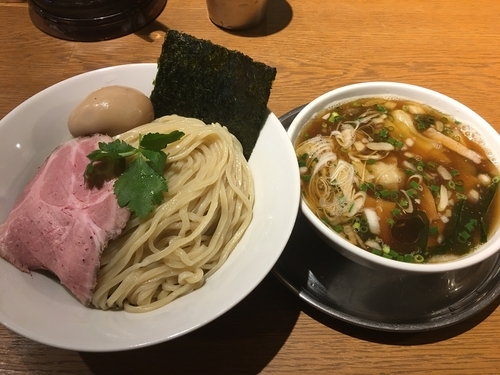 「特製つけ麺 980円 中盛り」@中華そば 二階堂の写真