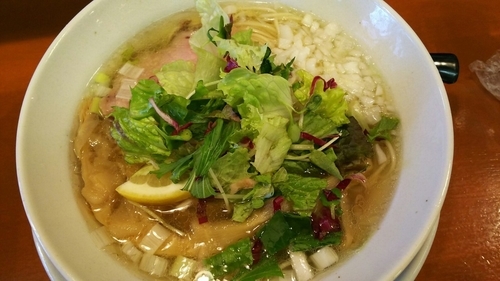 「澄塩そば」@麺屋CHIKUWAの写真