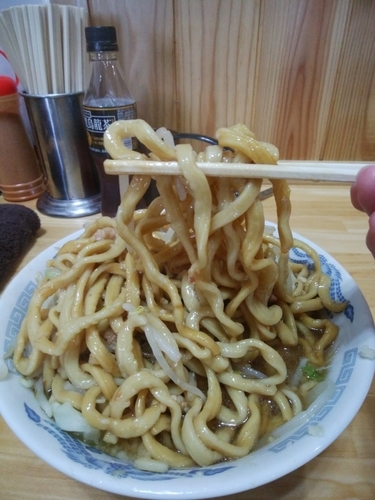 「小ラーメン　全マシ」@ラーメン寿々㐂の写真