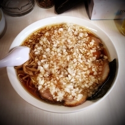 薬味チャーシュー麺大盛