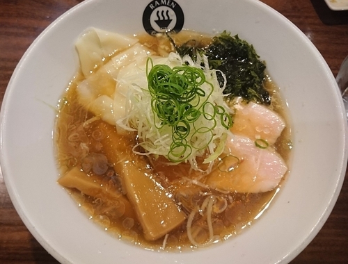 「【限定】冷し煮干そば（海老ワンタン入り）」@RAMEN GOTTSUの写真