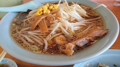 「醤油ラーメン 大盛」@サッポロラーメン羆 由良店の写真