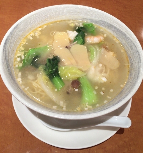 「魚介入り塩味麺 ¥770」@川菜味の写真