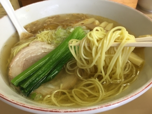 「白メンマの塩ラーメン」@支那そば 心麺の写真