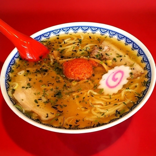 「赤湯からみそラーメン」@龍上海 米沢店の写真