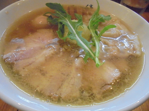 「塩味特ら～めん　１１００円」@ShiNaChiKu亭の写真