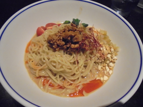 「【期間限定】冷やし担々麺　１０００円」@支那そばや 新横浜ラーメン博物館店の写真