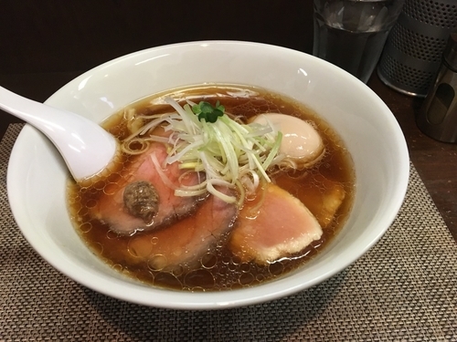 「特製醤油蕎麦」@神保町黒須の写真