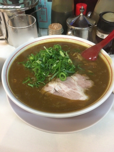 「カレーラーメン」@メロディー 本店の写真